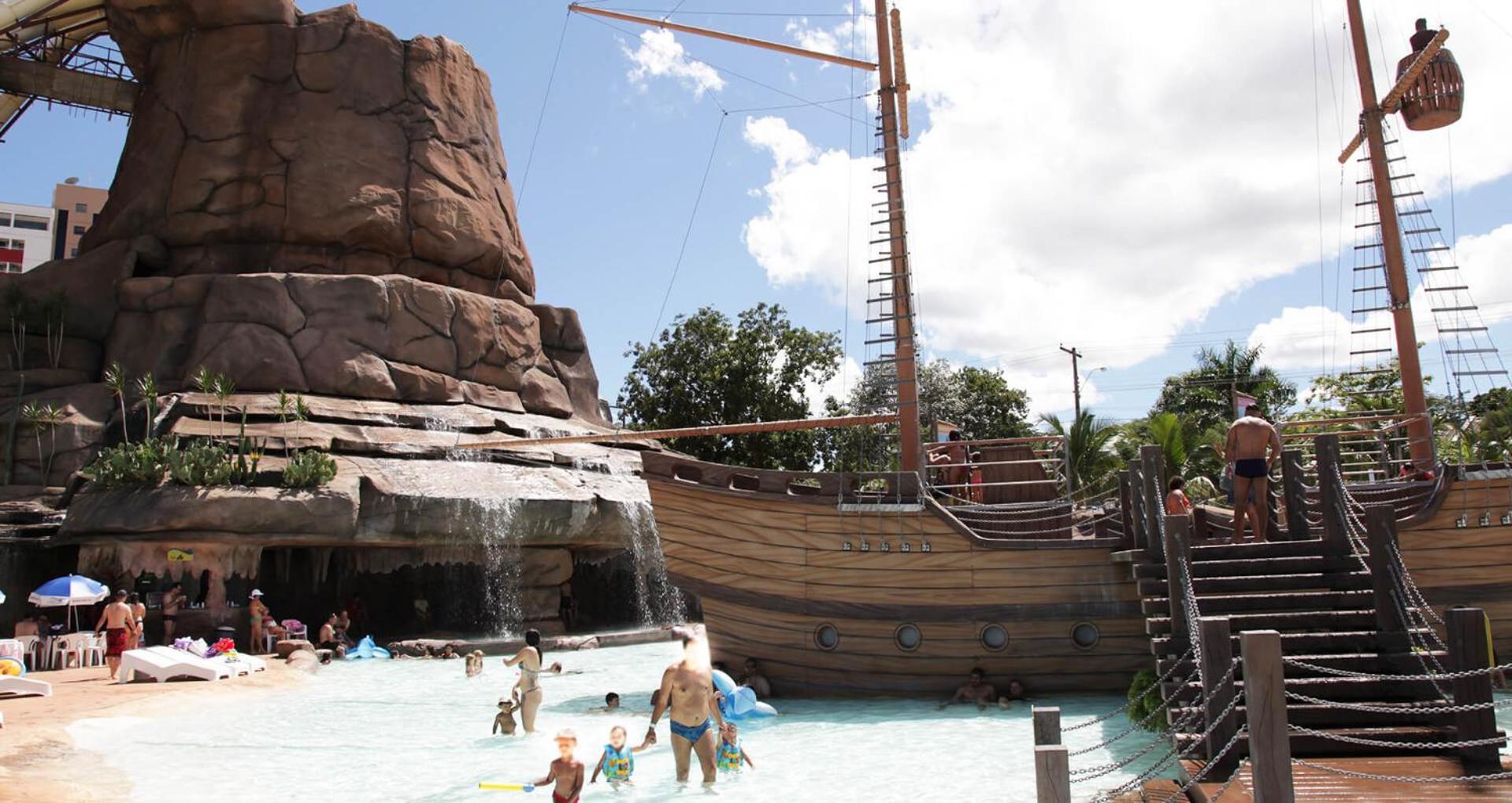 Spazzio Diroma - Com Acesso Acqua Park Caldas Novas Zewnętrze zdjęcie